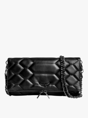 ZADIG & VOLTAIRE – ROCK XL QUILTED CLUTCH