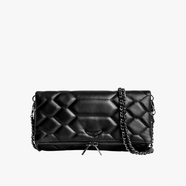 ZADIG & VOLTAIRE – ROCK XL QUILTED CLUTCH