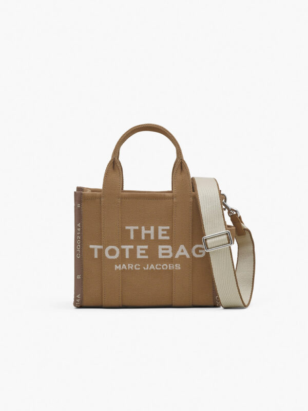 MARC JACOBS - THE JACQUARD SMALL TOTE BAG - Camel