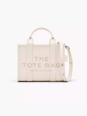 MARC JACOBS - LOGO EMBOSSED SMALL TOTE BAG