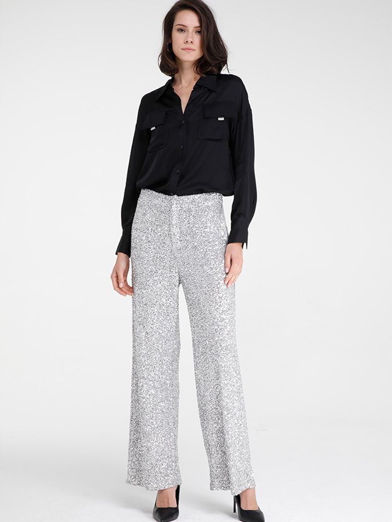 FROST - SEQUIN PALAZZO PANTS