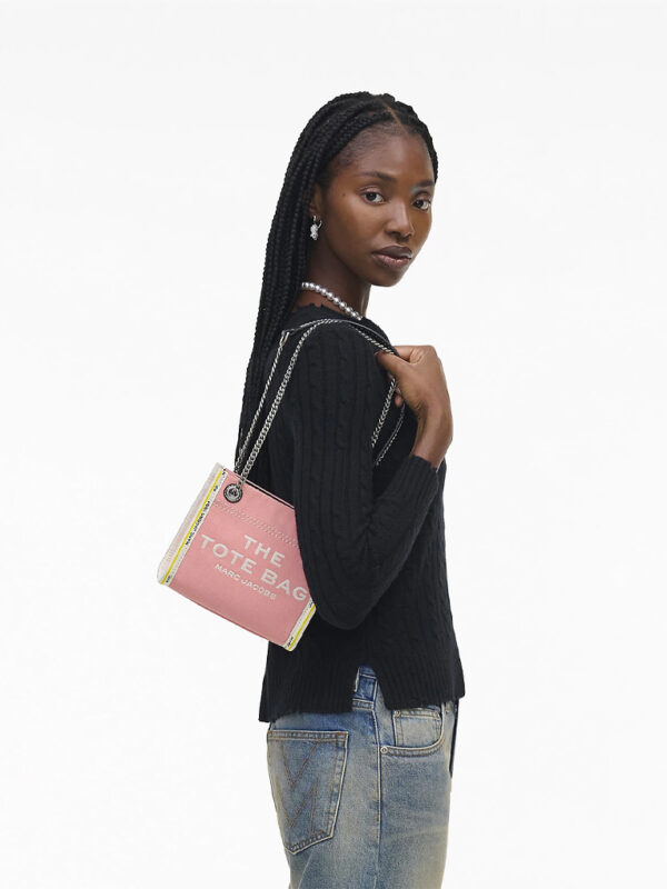 MARC JACOBS - DENIM CHAIN MINI TOTE BAG