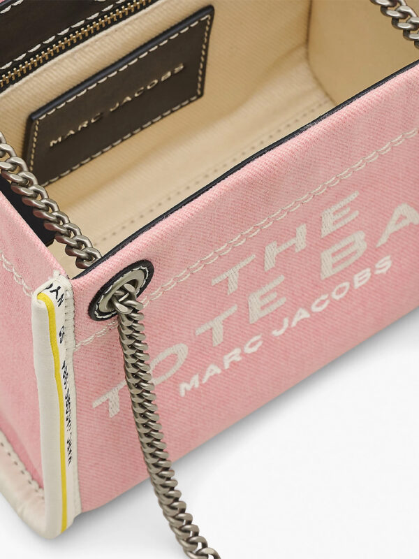 MARC JACOBS - DENIM CHAIN MINI TOTE BAG