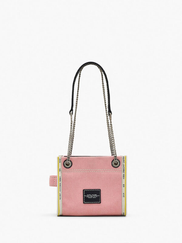 MARC JACOBS - DENIM CHAIN MINI TOTE BAG