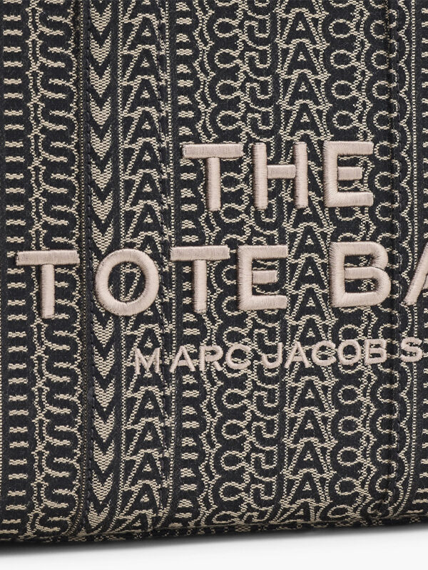 MARC JACOBS - MONOGRAM JACQUARD SMALL TOTE BAG