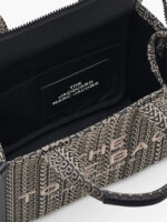 MARC JACOBS - MONOGRAM JACQUARD SMALL TOTE BAG