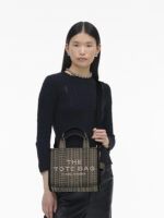 MARC JACOBS - MONOGRAM JACQUARD SMALL TOTE BAG