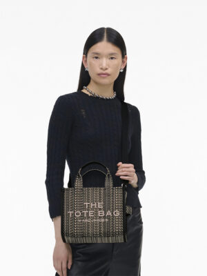 MONOGRAM JACQUARD SMALL TOTE BAG