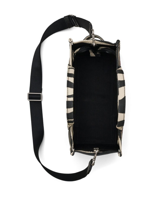 MARC JACOBS - ZEBRA CANVAS MEDIUM TOTE BAG