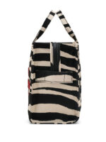 MARC JACOBS - ZEBRA CANVAS MEDIUM TOTE BAG