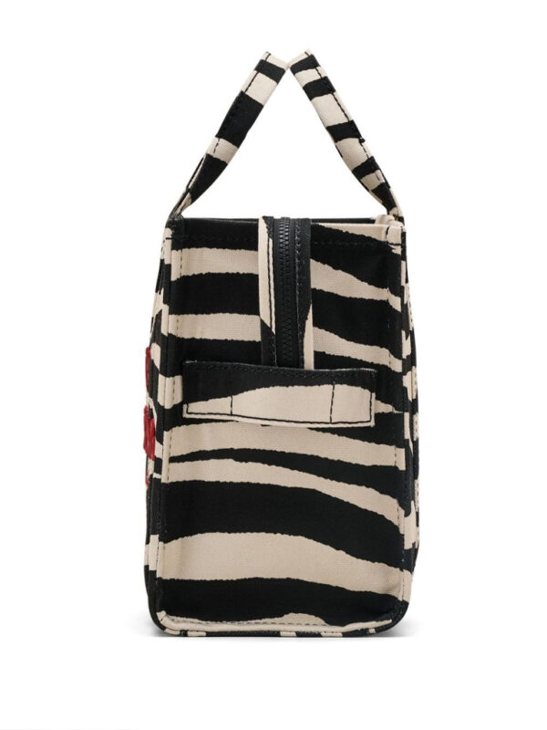 MARC JACOBS - ZEBRA CANVAS MEDIUM TOTE BAG