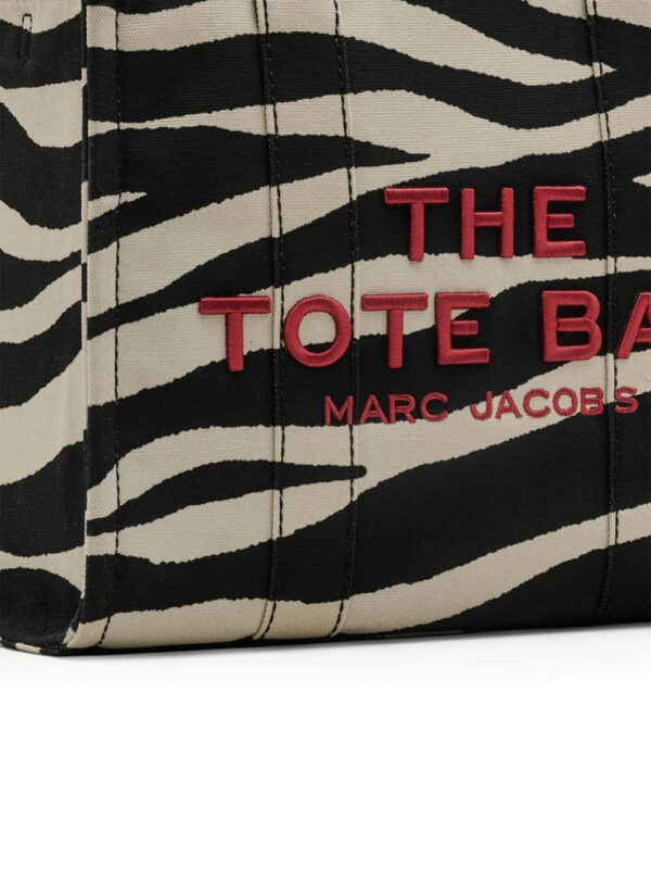 MARC JACOBS - ZEBRA CANVAS MEDIUM TOTE BAG