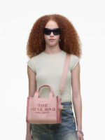 MARC JACOBS - THE JACQUARD SMALL TOTE BAG - Rose