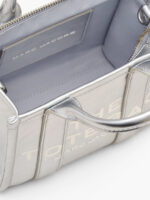 MARC JACOBS - THE METALLIC LEATHER CROSSBODY TOTE BAG