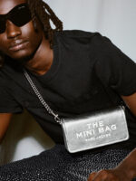 MARC JACOBS - THE METALLIC LEATHER CHAIN MINI BAG