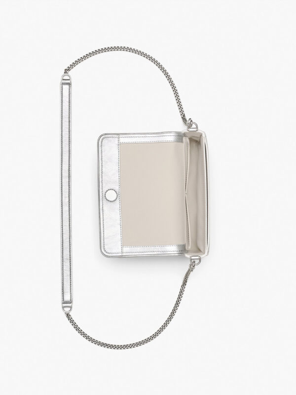 MARC JACOBS - THE METALLIC LEATHER CHAIN MINI BAG