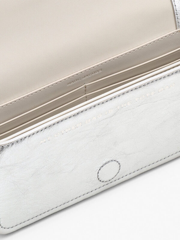 MARC JACOBS - THE METALLIC LEATHER CHAIN MINI BAG