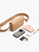 MARC JACOBS - THE METALLIC LEATHER CHAIN MINI BAG
