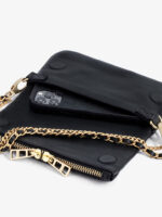 ZADIG & VOLTAIRE - ROCK NANO CLUTCH - Noir gold