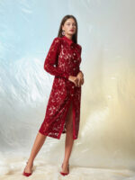 LORETTA DRESS - Red