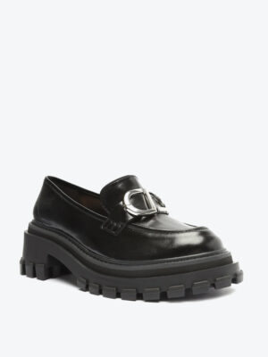 SCHUTZ - LEATHER MOCCASIN