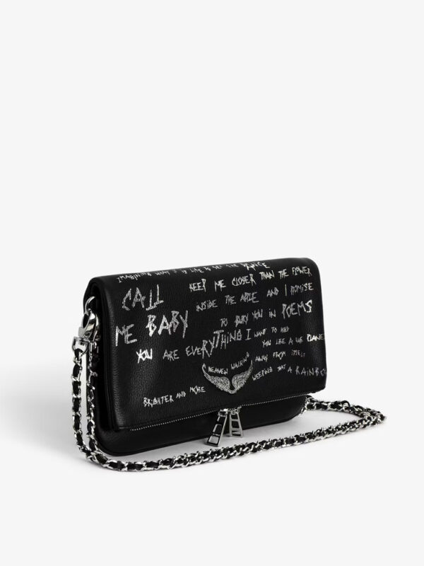 ZADIG & VOLTAIRE - ROCK CLUTCH - Black