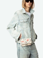 ZADIG & VOLTAIRE - ROCK NANO CLUTCH - Flash