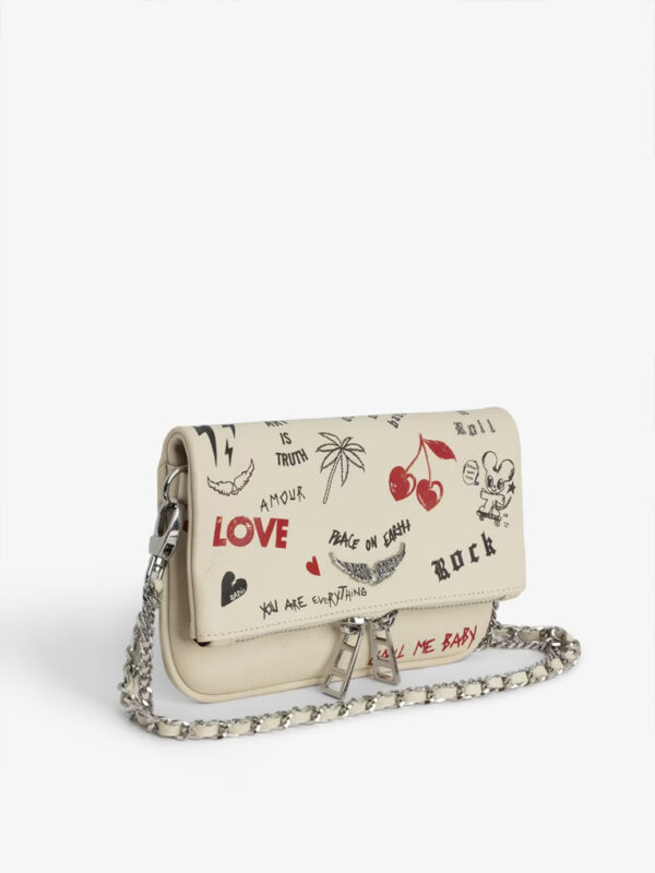 ZADIG & VOLTAIRE - ROCK NANO CLUTCH - Flash