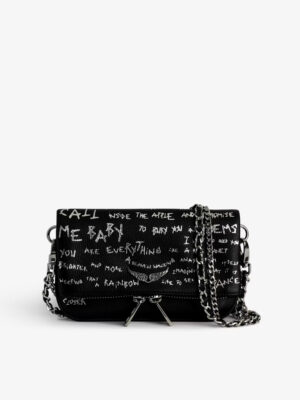 ZADIG & VOLTAIRE - ROCK NANO CLUTCH - Black