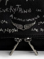 ZADIG & VOLTAIRE - ROCK NANO CLUTCH - Black