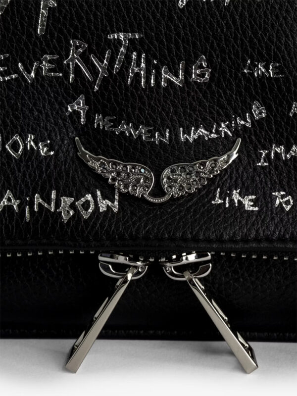 ZADIG & VOLTAIRE - ROCK NANO CLUTCH - Black