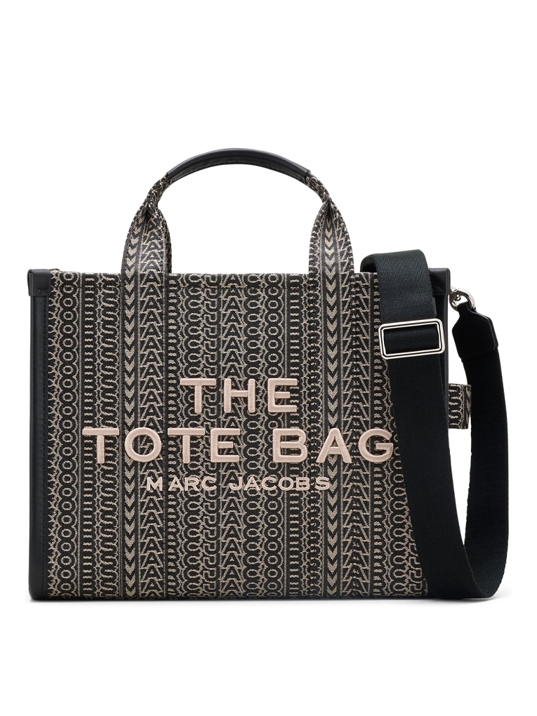 MARC JACOBS - THE MONOGRAM JACQUARD MEDIUM TOTE BAG