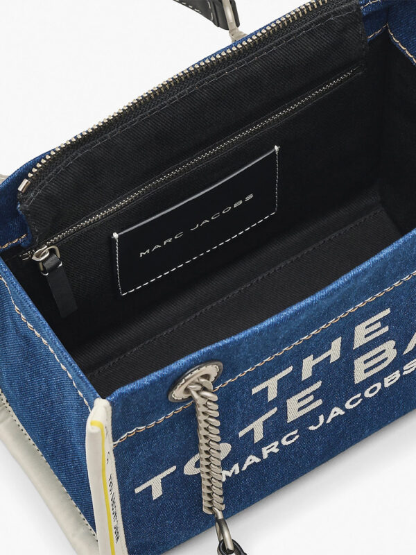 MARC JACOBS - THE DENIM CHAIN SMALL TOTE BAG