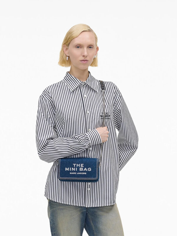 MARC JACOBS - THE DENIM CHAIN MINI BAG