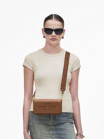 MARC JACOBS - THE LEATHER MINI BAG - Argan oil