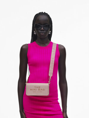 MARC JACOBS - THE LEATHER MINI BAG - Rose