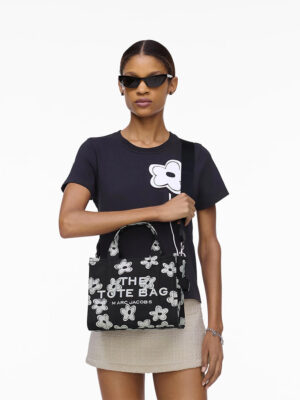MARC JACOBS - THE DAISY CANVAS SMALL TOTE BAG