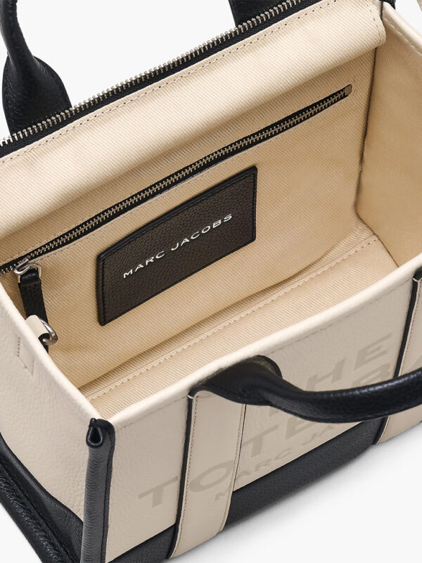 MARC JACOBS - THE COLORBLOCK SMALL TOTE BACK - Beige