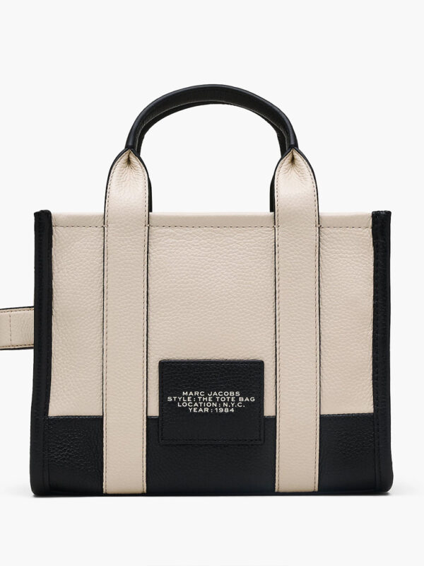 MARC JACOBS - THE COLORBLOCK SMALL TOTE BACK - Beige