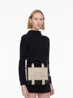 MARC JACOBS - THE COLORBLOCK SMALL TOTE BACK - Beige