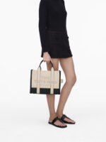 MARC JACOBS - THE COLORBLOCK MEDIUM TOTE BACK - Beige