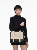 MARC JACOBS - THE COLORBLOCK MEDIUM TOTE BACK - Beige