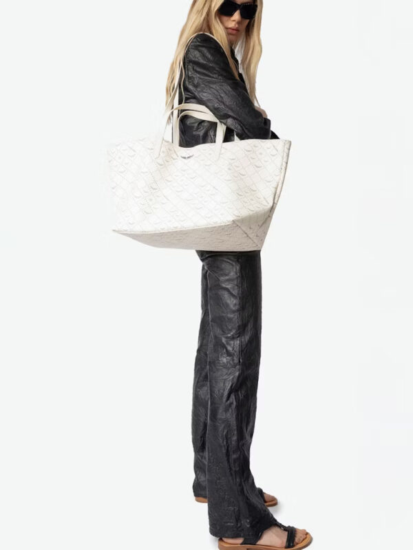 ZADIG & VOLTAIRE – Z SHOPPER XL MONOGRAMMED BAG - Flash