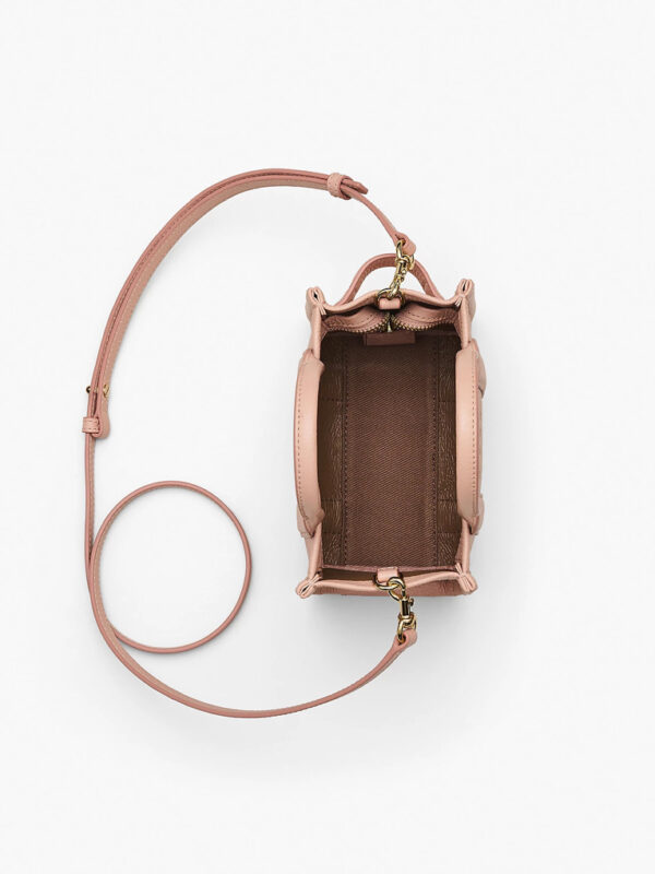 MARC JACOBS - THE LEATHER CROSSBODY TOTE BAG - Rose