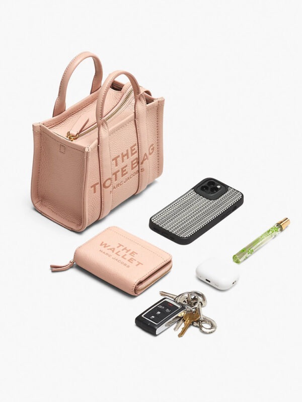 MARC JACOBS - THE LEATHER CROSSBODY TOTE BAG - Rose
