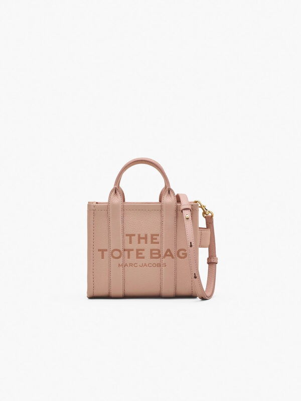 MARC JACOBS - THE LEATHER CROSSBODY TOTE BAG - Rose