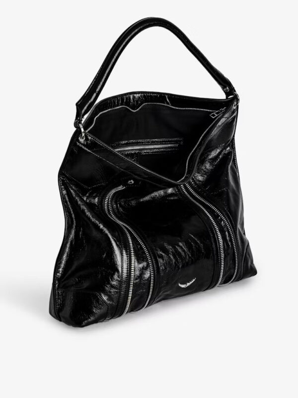ZADIG & VOLTAIRE – SUNNY HOBO VINTAGE PATENT BAG