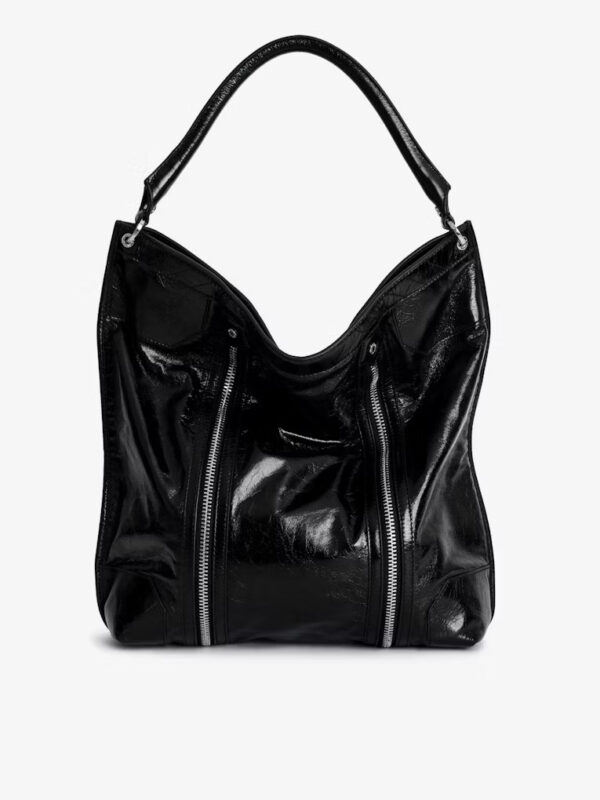 ZADIG & VOLTAIRE – SUNNY HOBO VINTAGE PATENT BAG