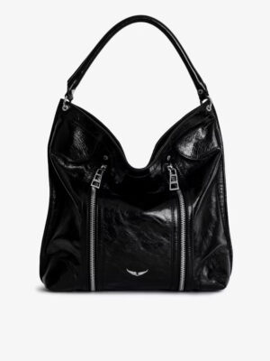 ZADIG & VOLTAIRE – SUNNY HOBO VINTAGE PATENT BAG
