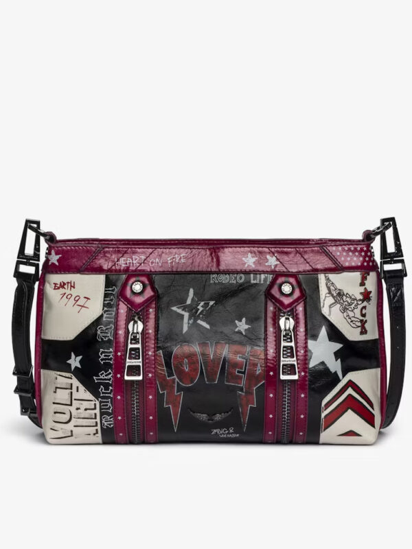 ZADIG & VOLTAIRE – SUNNY MOODY PUNK LEATHER BAG